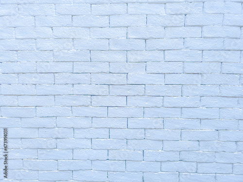 white brick wall background.