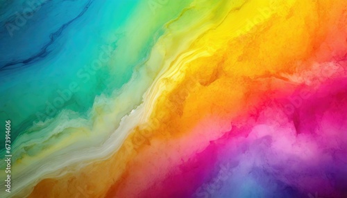 Colourful abstract vibrant gradient liquid art illustration background with copy space 