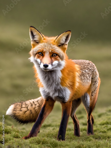 red fox portrait © pla2u