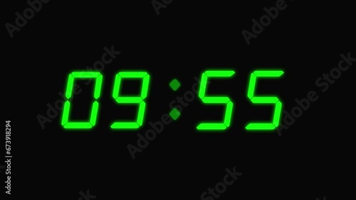 digital alarm clock 10 minutes countdown 
