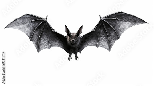 Morcego em fundo branco 
