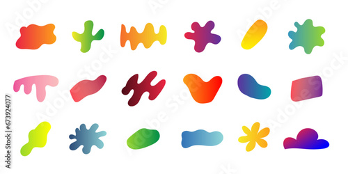set of abstract shape gradient