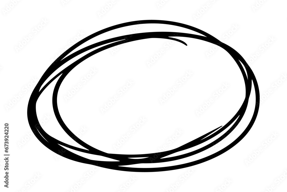 circle scribble stroke copy space circle scribble stroke copy space