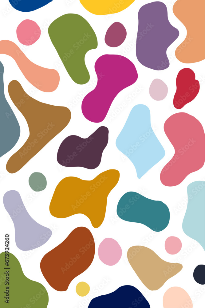 abstract colorful trendy shape element abstract colorful trendy shape element