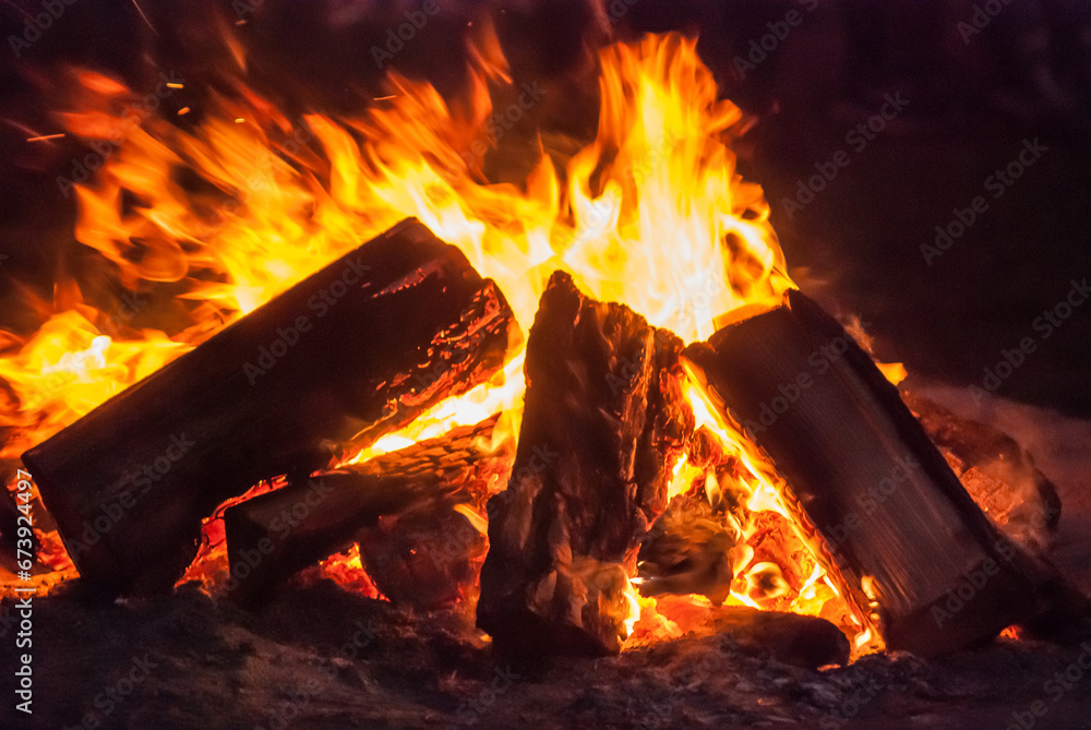 Obraz premium Campfire
