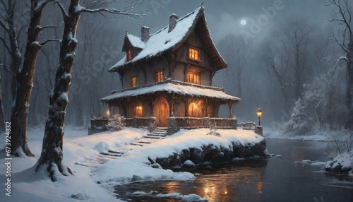 fairy house christmas
