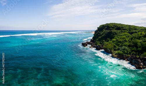 Aerial Shot Of a Coastline