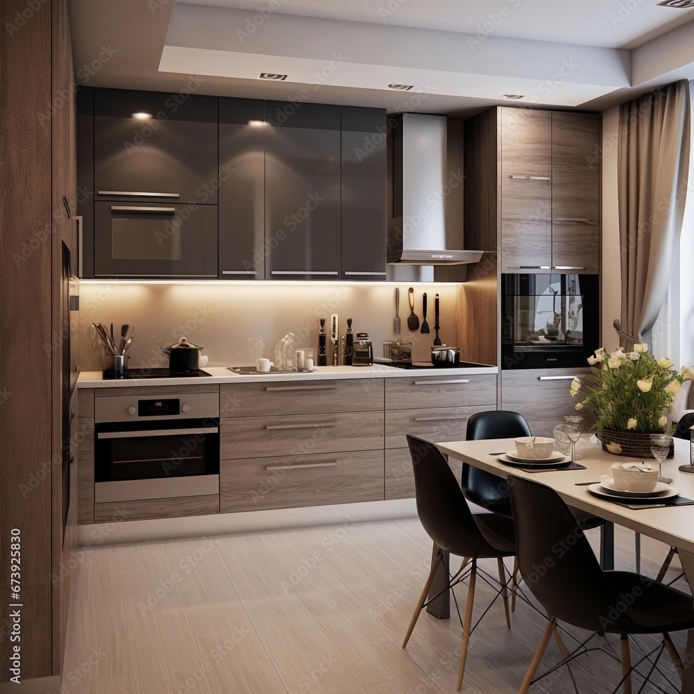 luxury designed kitchen in a small apartment luxury designed kitchen in a small apartment