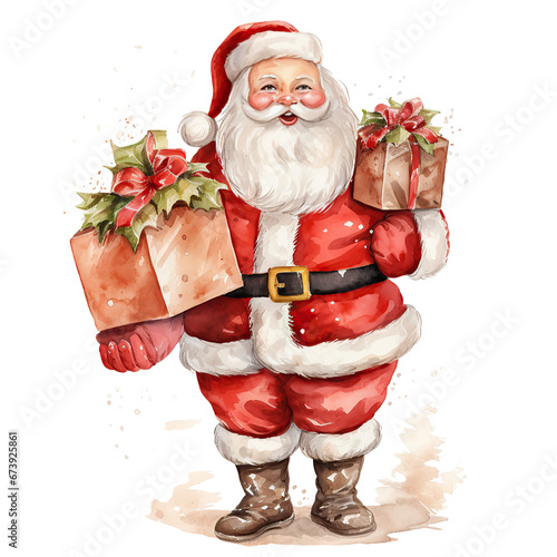 Cheerful Santa Claus