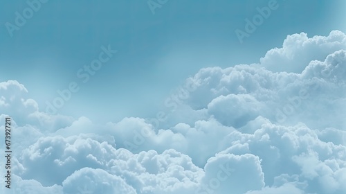Clouds in the blue sky. © Svetlana