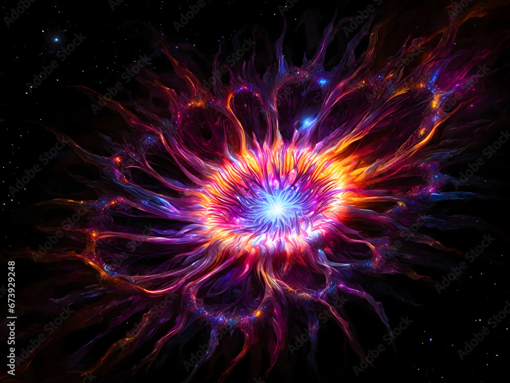 Fireworks in the night sky Fireworks in the night sky