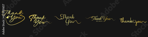 Thank You Typography