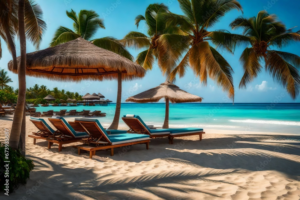 Fototapeta premium beach resort