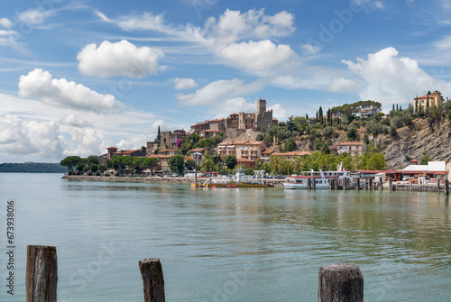 Passignano sul Trasimeno at Lake Trasimeno,Umbria,Italy photo