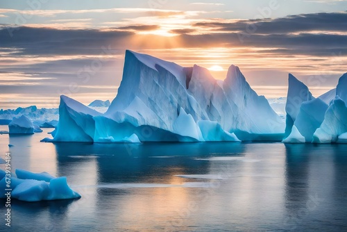 iceberg in polar regions © Dilawer