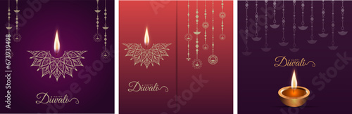 Happy Diwali Social Media Post for Advertisement, Status Wishes, Banner, Greeting Card