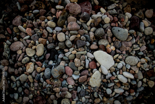 kamienie plaża