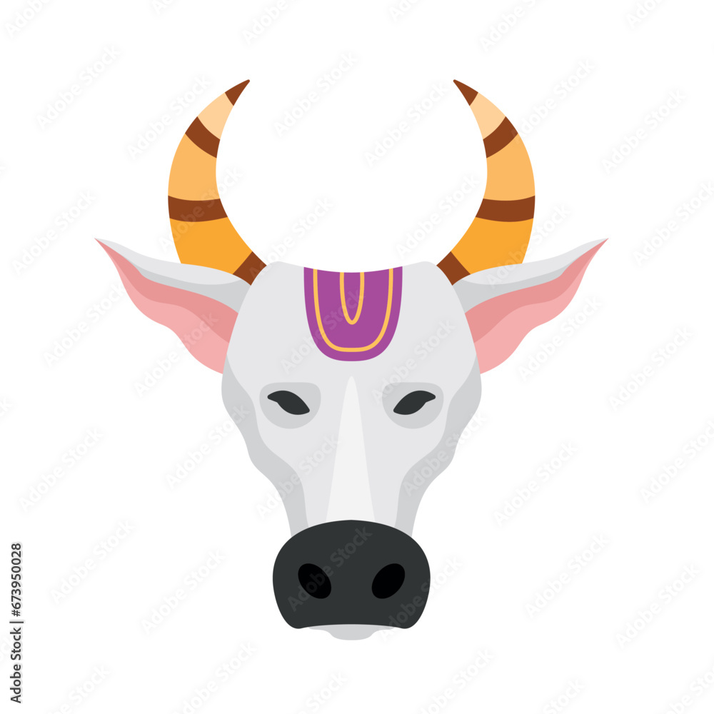 pongal cow face