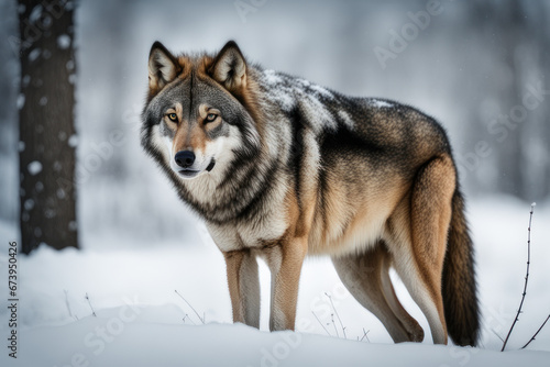 wildlife photography of a wolf © Hagi