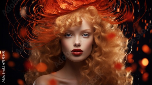 Mesmerizing festive artwork, capturing the allure of holiday beauty