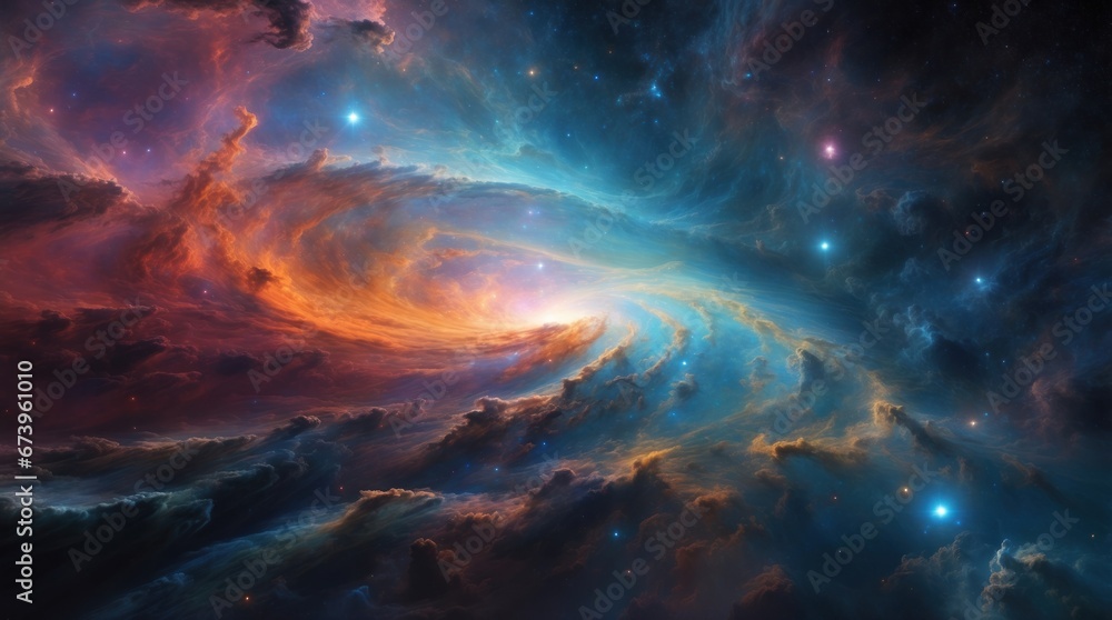 Fototapeta premium Deep space