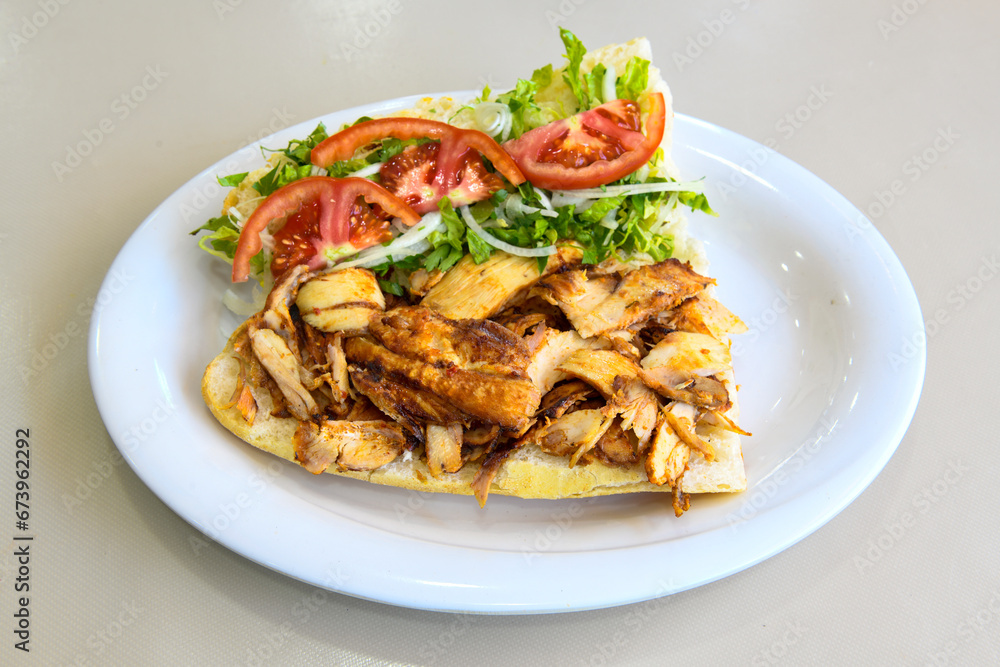 Chicken wings barbeque in a dish with BBQ grill sauce . Izgara tavuk kelebek sis kanat. Tavuk sis, gogus. Chicken wings barbeque in a dish with BBQ grill sauce . Izgara tavuk kelebek sis kanat. Tavuk sis, gogus.