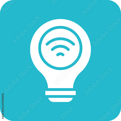 Smart Bulb Icon
