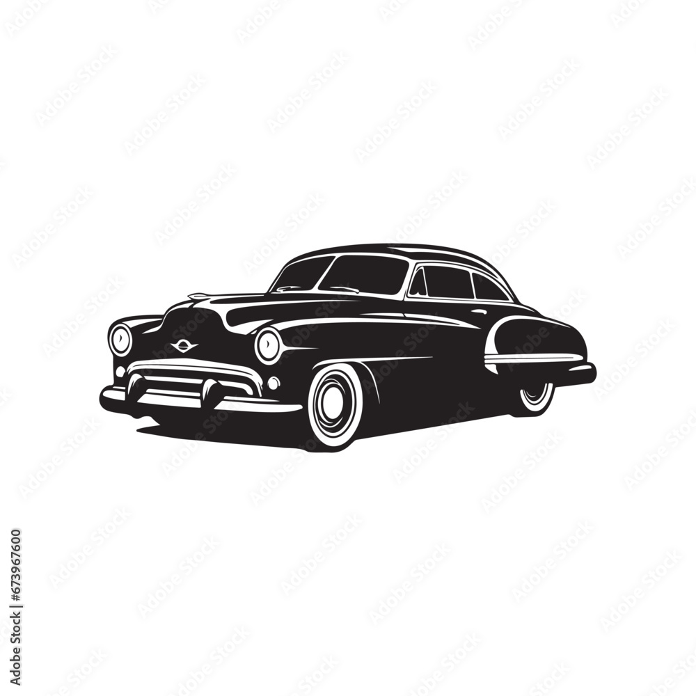 Classic Car image vector