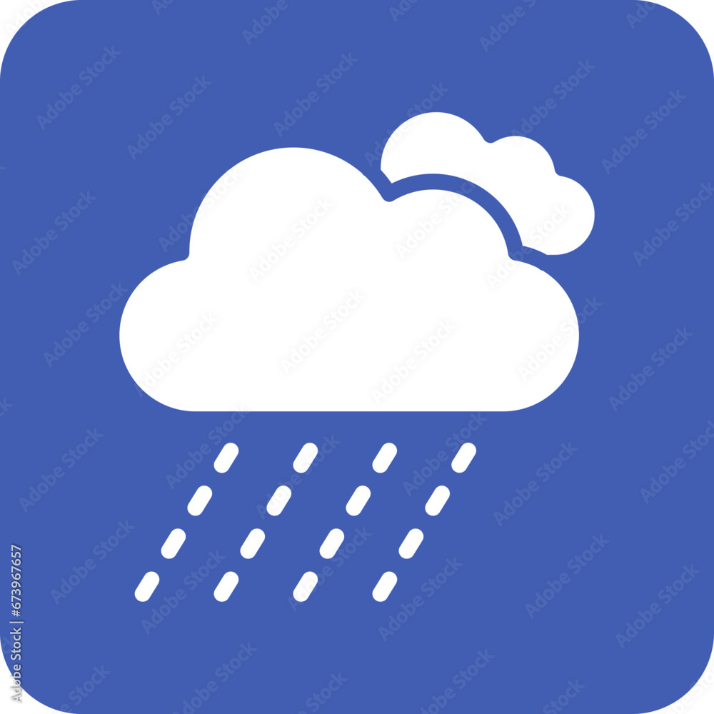 Rainy Clouds Icon Rainy Clouds Icon