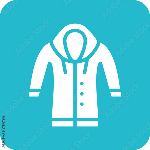 Man Raincoat Icon