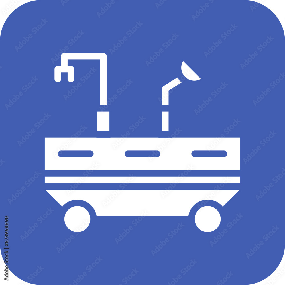 Obraz premium Moon Rover Icon