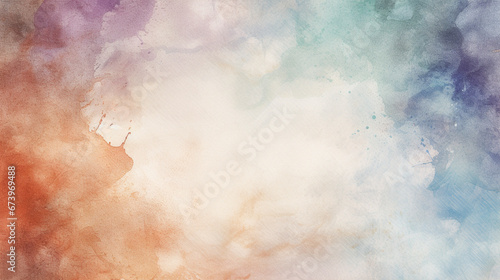 abstract watercolor background  soft color pallet 