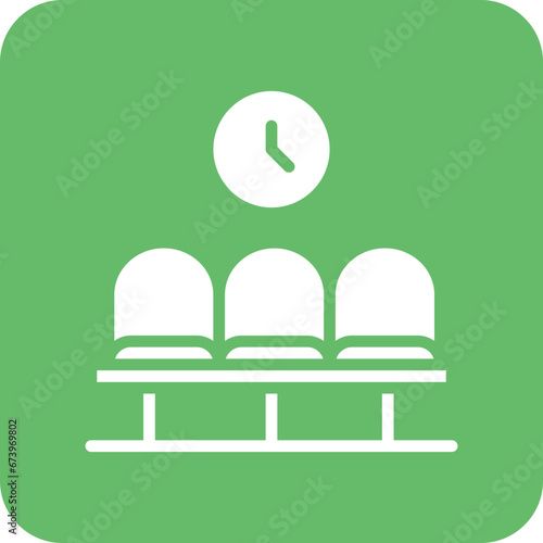 Airport Waiting Room Icon