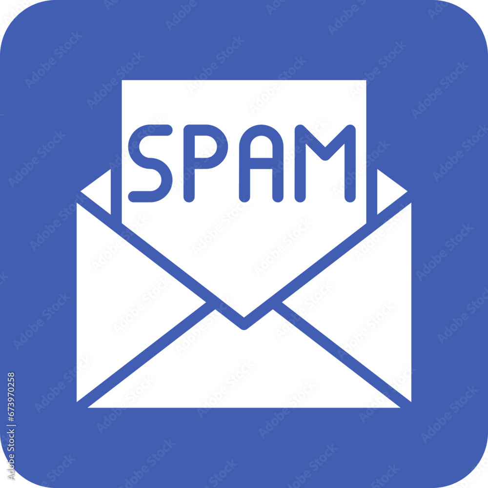 Spam Email Icon Spam Email Icon