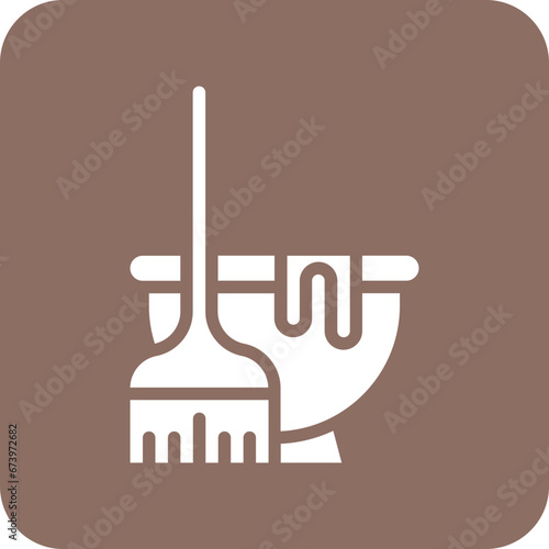 Hair Dye Brush Icon