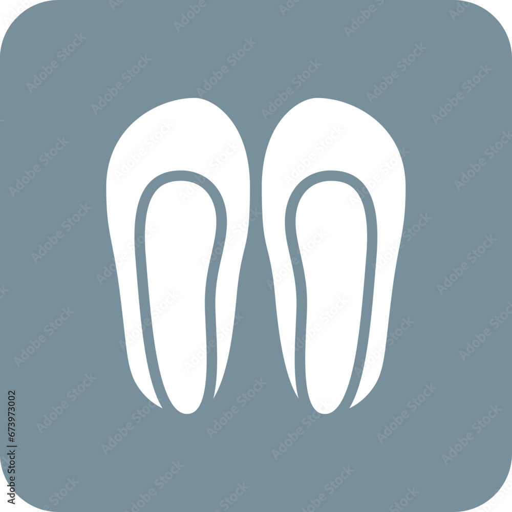 Flat Shoes Icon Flat Shoes Icon
