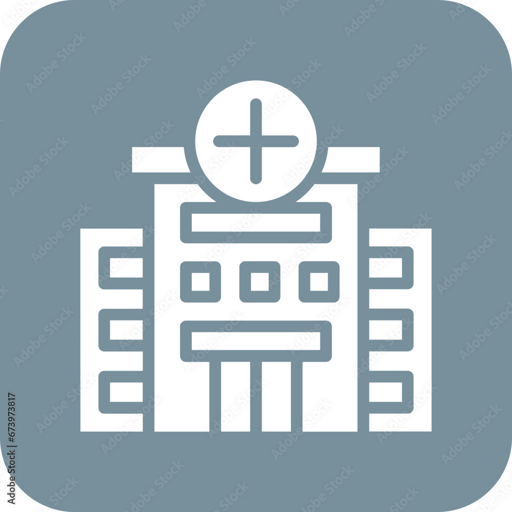 Fototapeta premium Hospital Icon