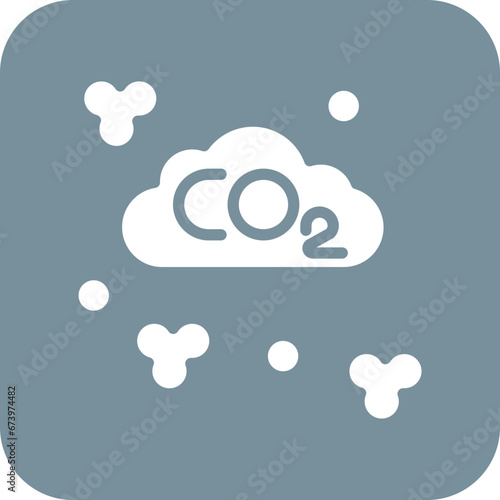 Carbon dioxide Icon