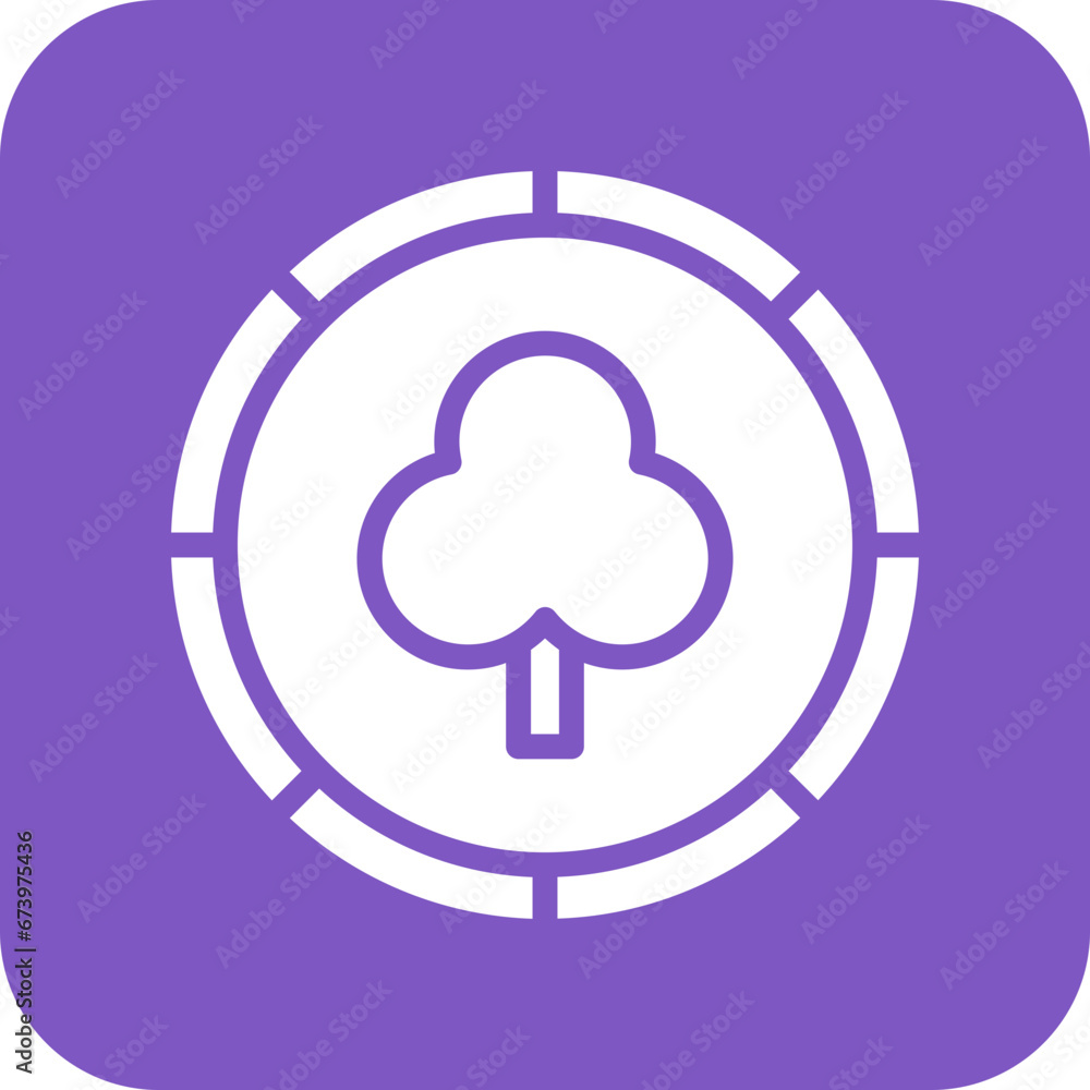 Poker Chip Icon Poker Chip Icon