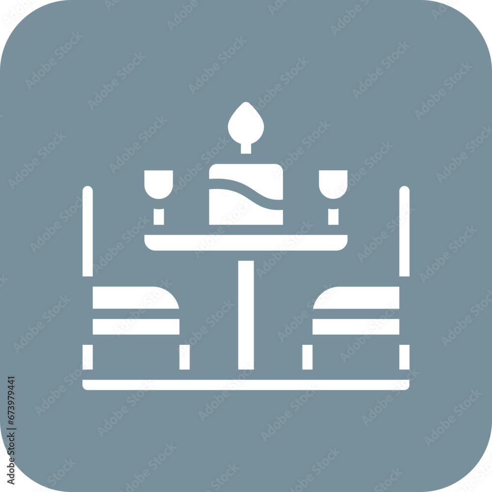 Birthday Table Icon Birthday Table Icon