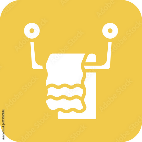 Bath Towel Icon