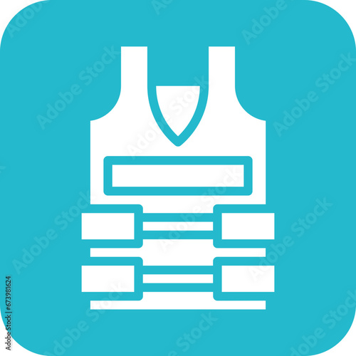 Bullet Proof Vest Icon