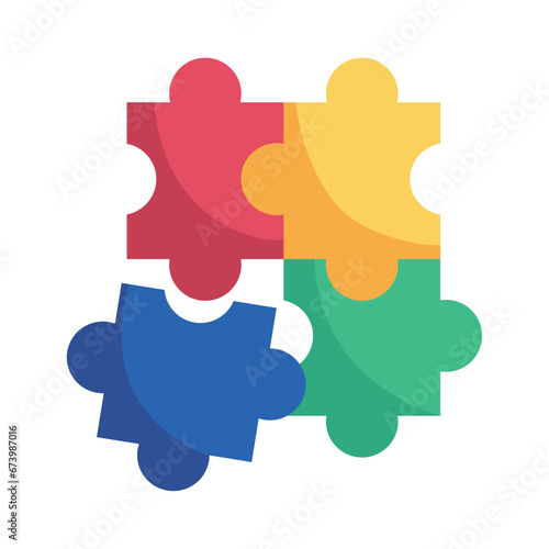 autism puzzless illustration