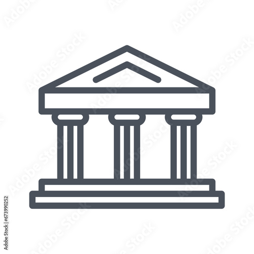 Vector sign of the theatre symbol isolated on a white background. icon color editable.