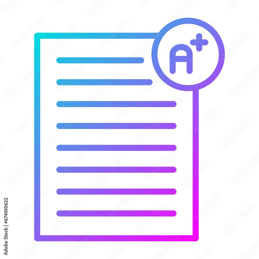 Report Card Icon Report Card Icon