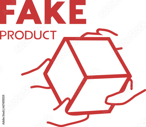 Fake product symbol
