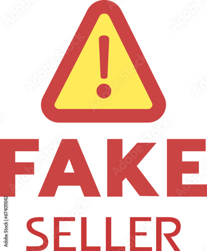 Fake seller symbol