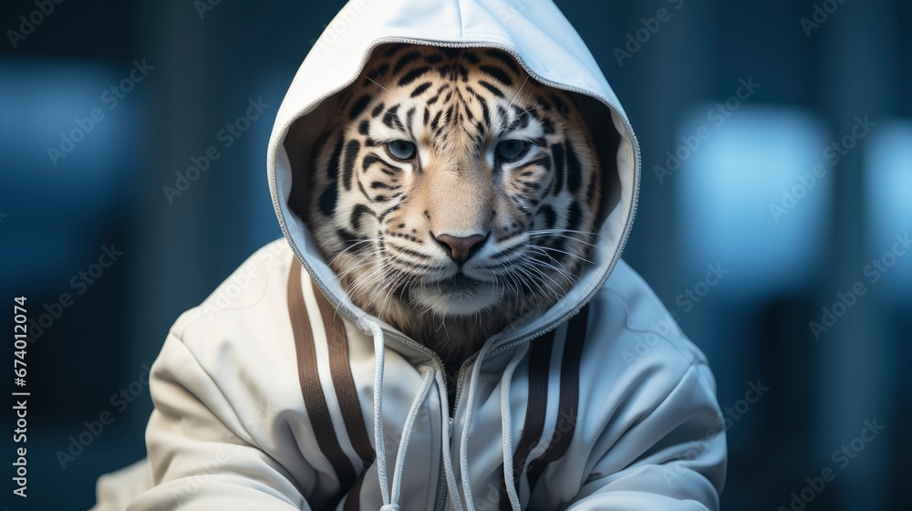 Anonymous Female Sterile Mask Glowing Bengal, Bright Background, Background Hd
