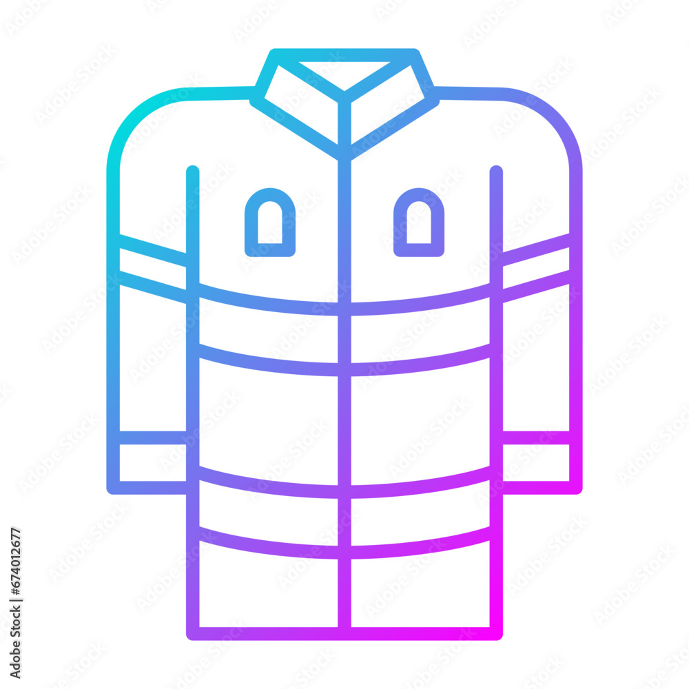 Firefighter Jacket Icon Firefighter Jacket Icon