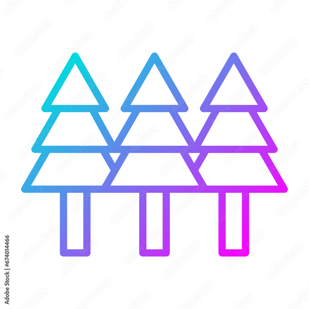 Trees Icon Trees Icon
